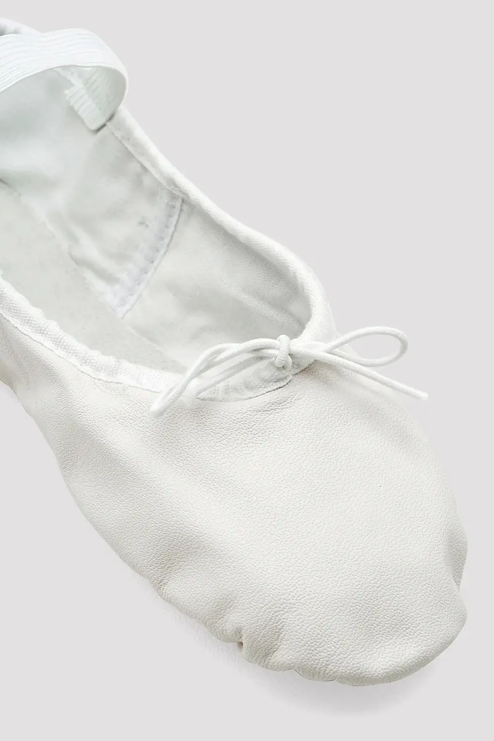 Thumbnail: Bloch S0205G/L Dansoft White Leather Ballet Shoe