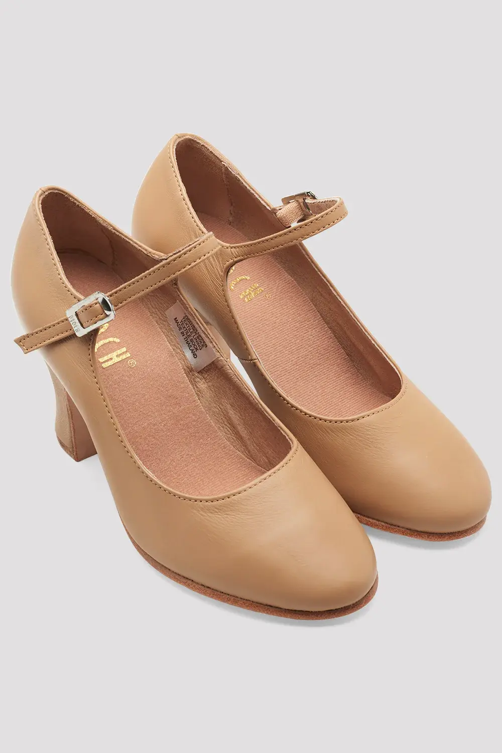 Bloch Chord Ankle Strap Leather Character Shoes