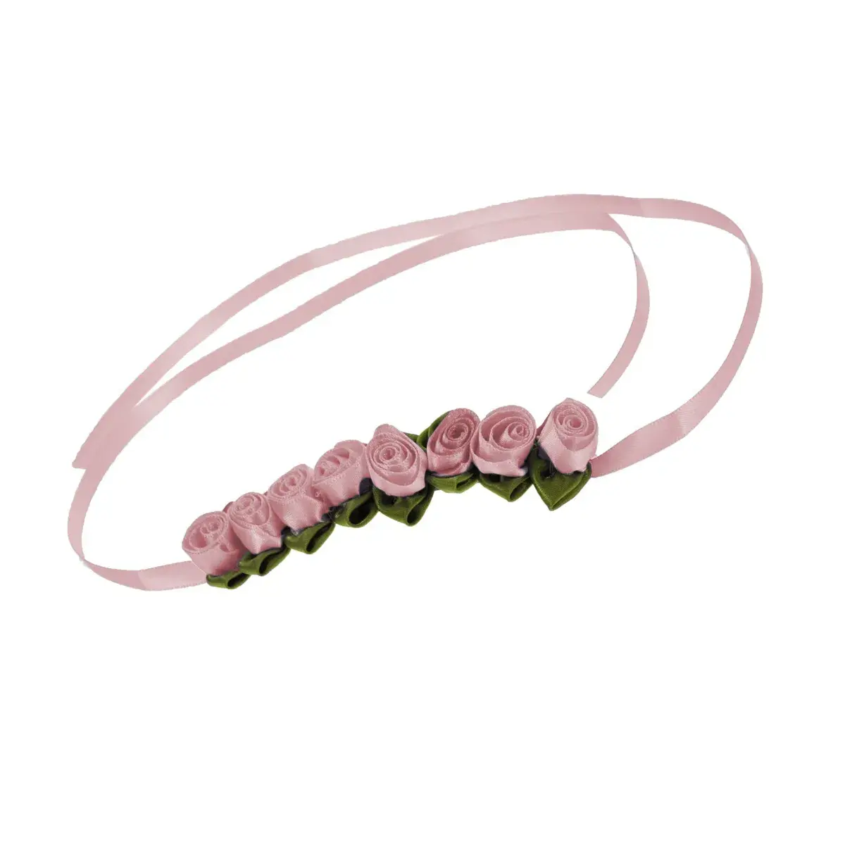 Ribbon and Rose Bun Wrap