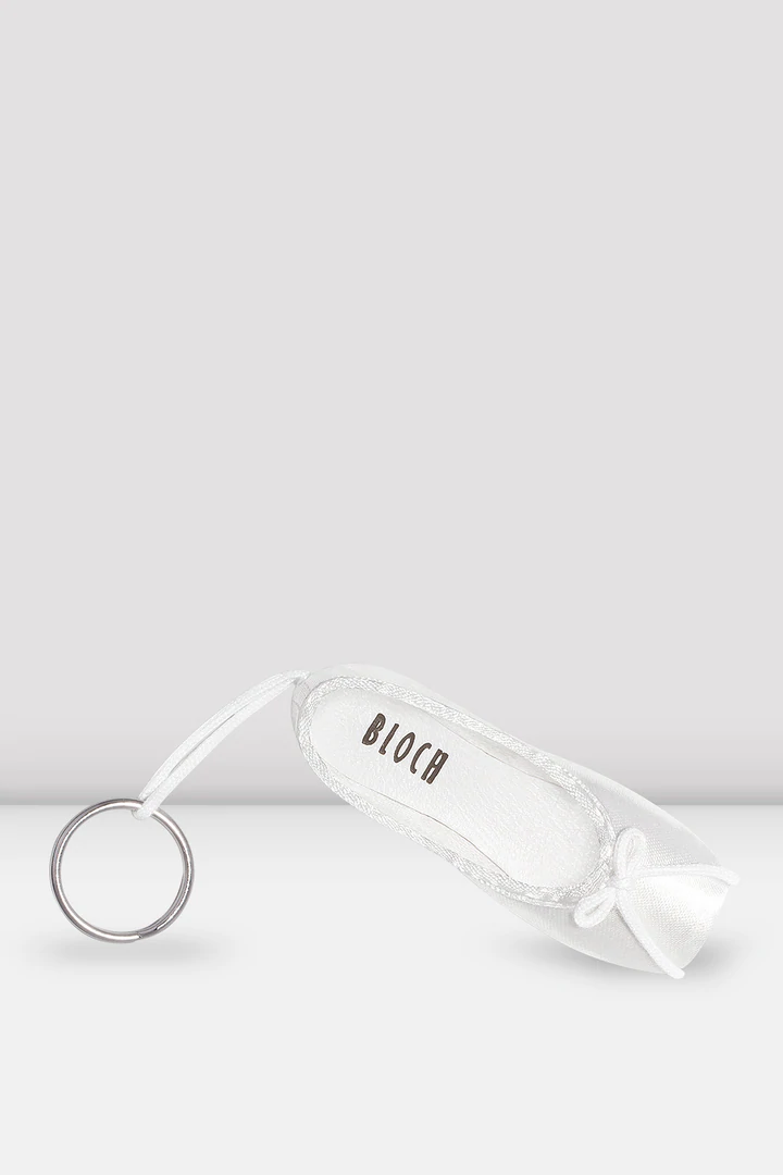 Thumbnail: Bloch A0604M Mini Pointe Shoe Key Chain White