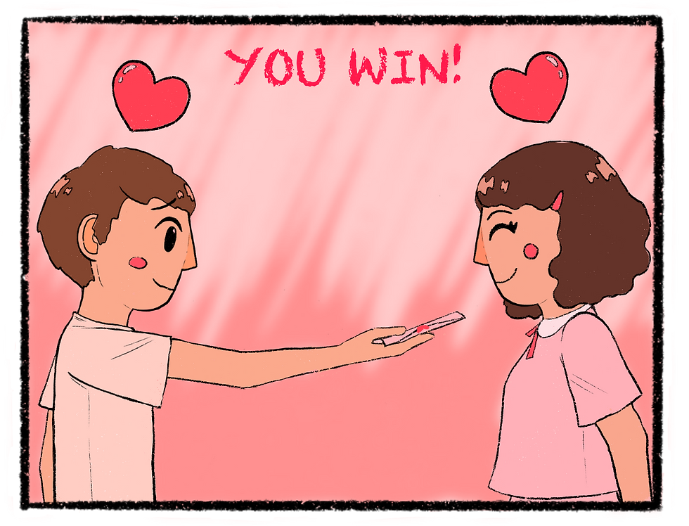 win scene