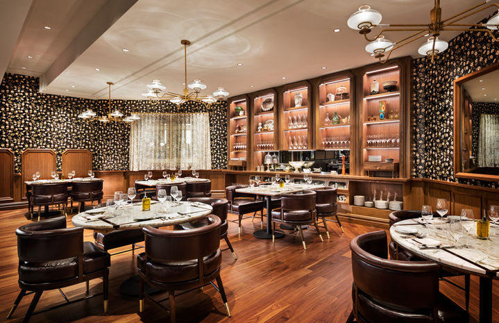 Private dining room at restaurant in a casino