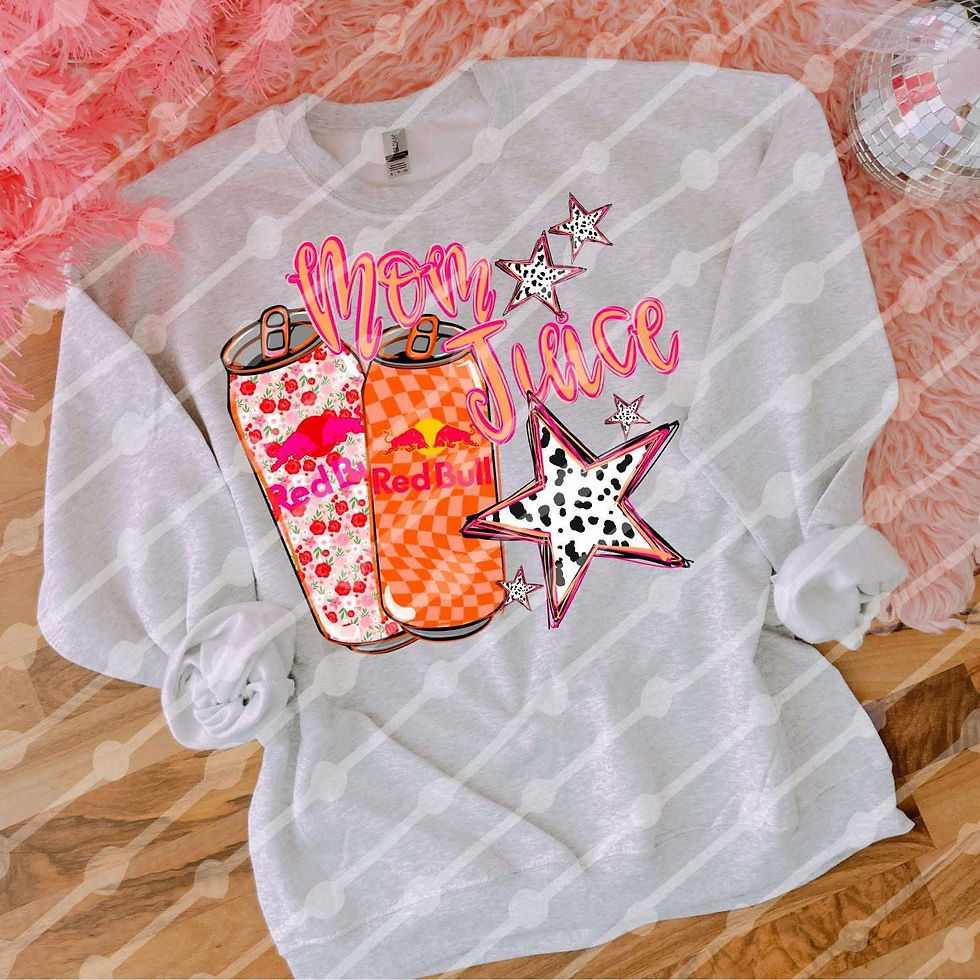 RED B MOM JUICE TEE or SWEAT