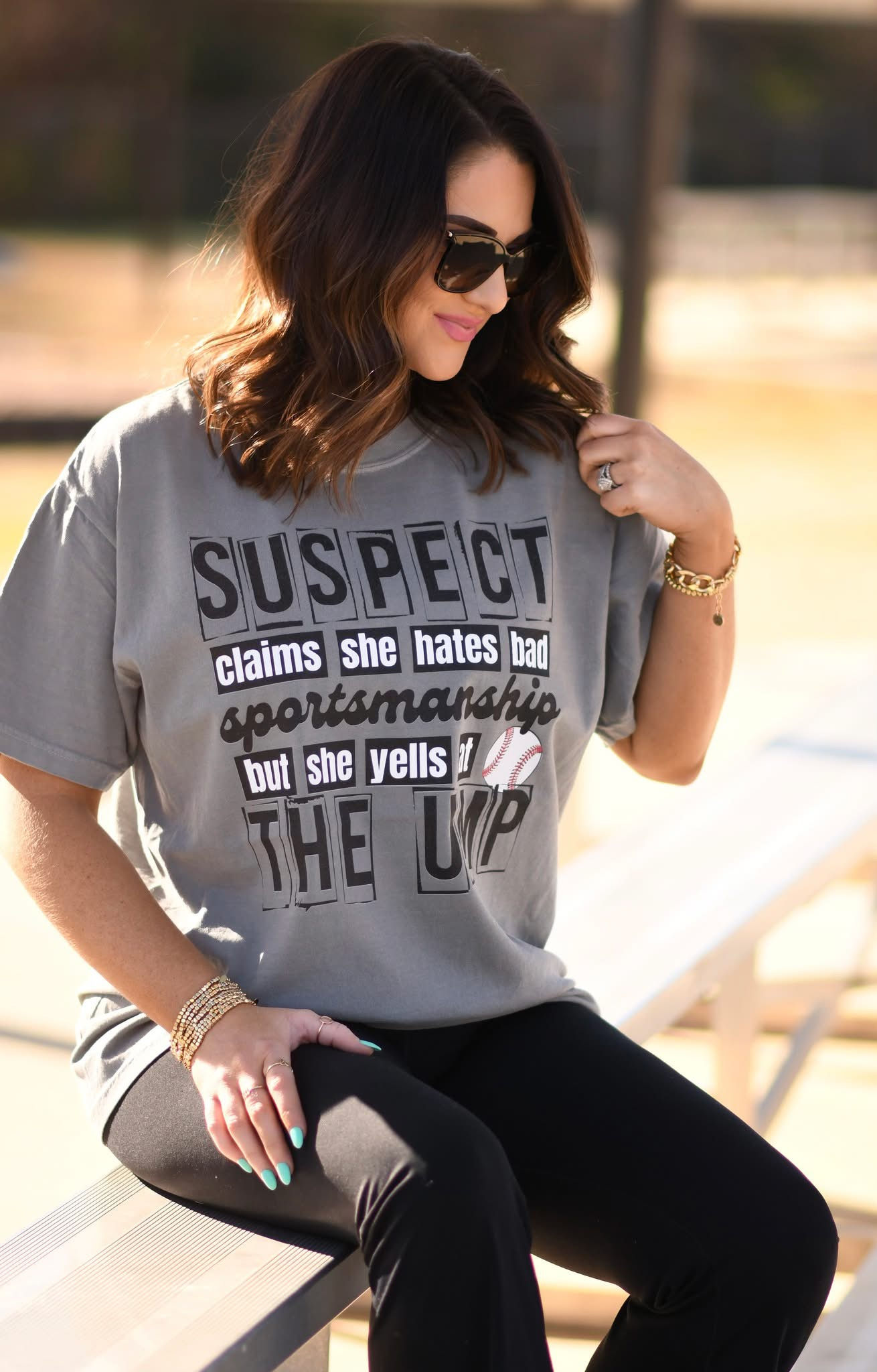 SUSPECT CLAIMS SHE HATES BAD TEE