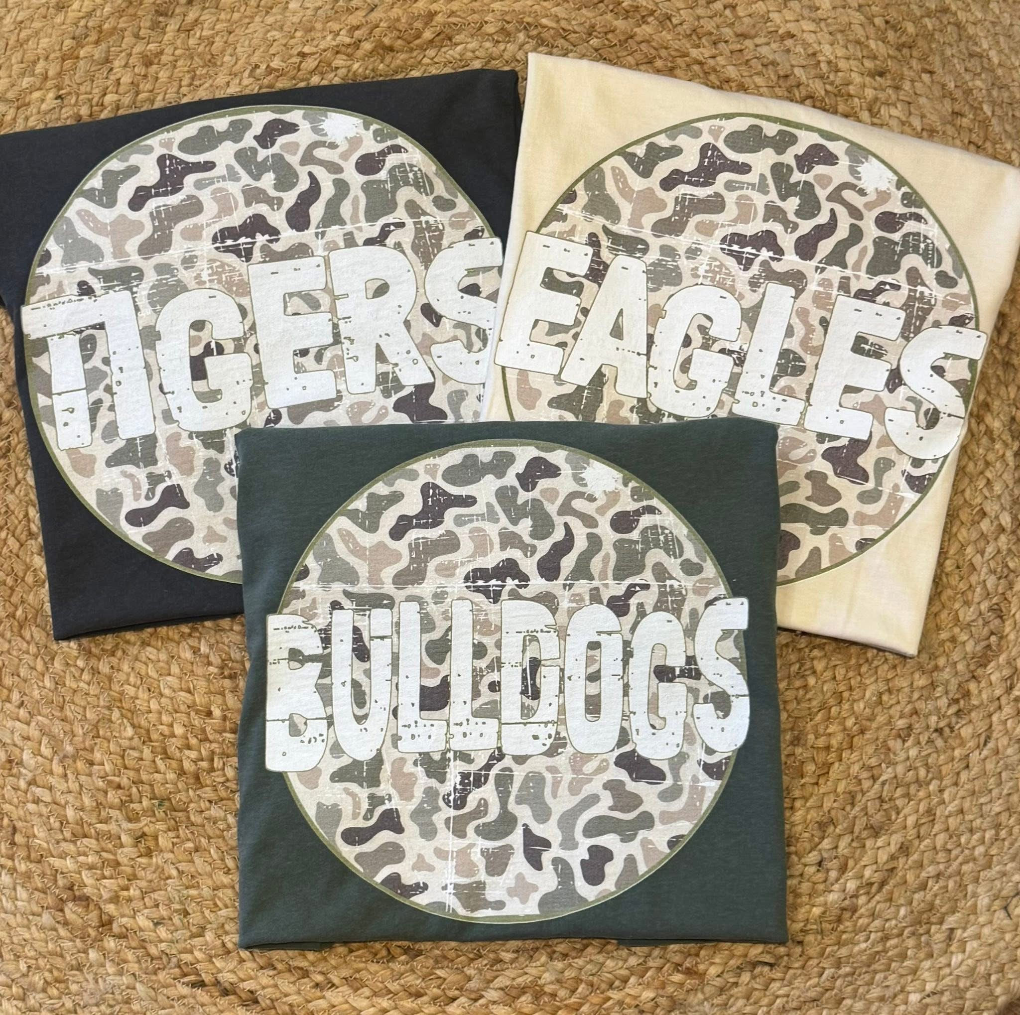 CUSTOM CAMO SPIRIT TEE