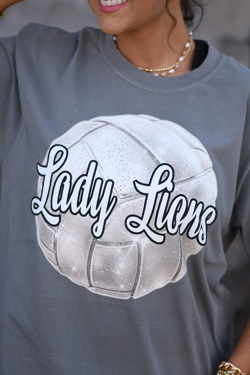 Thumbnail: Custom Faux Glitter Sports Tees