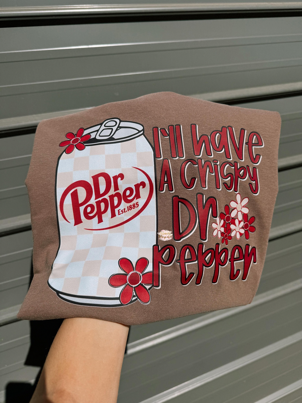 I'LL HAVE A CRISPY DR. P TEE or SWEAT