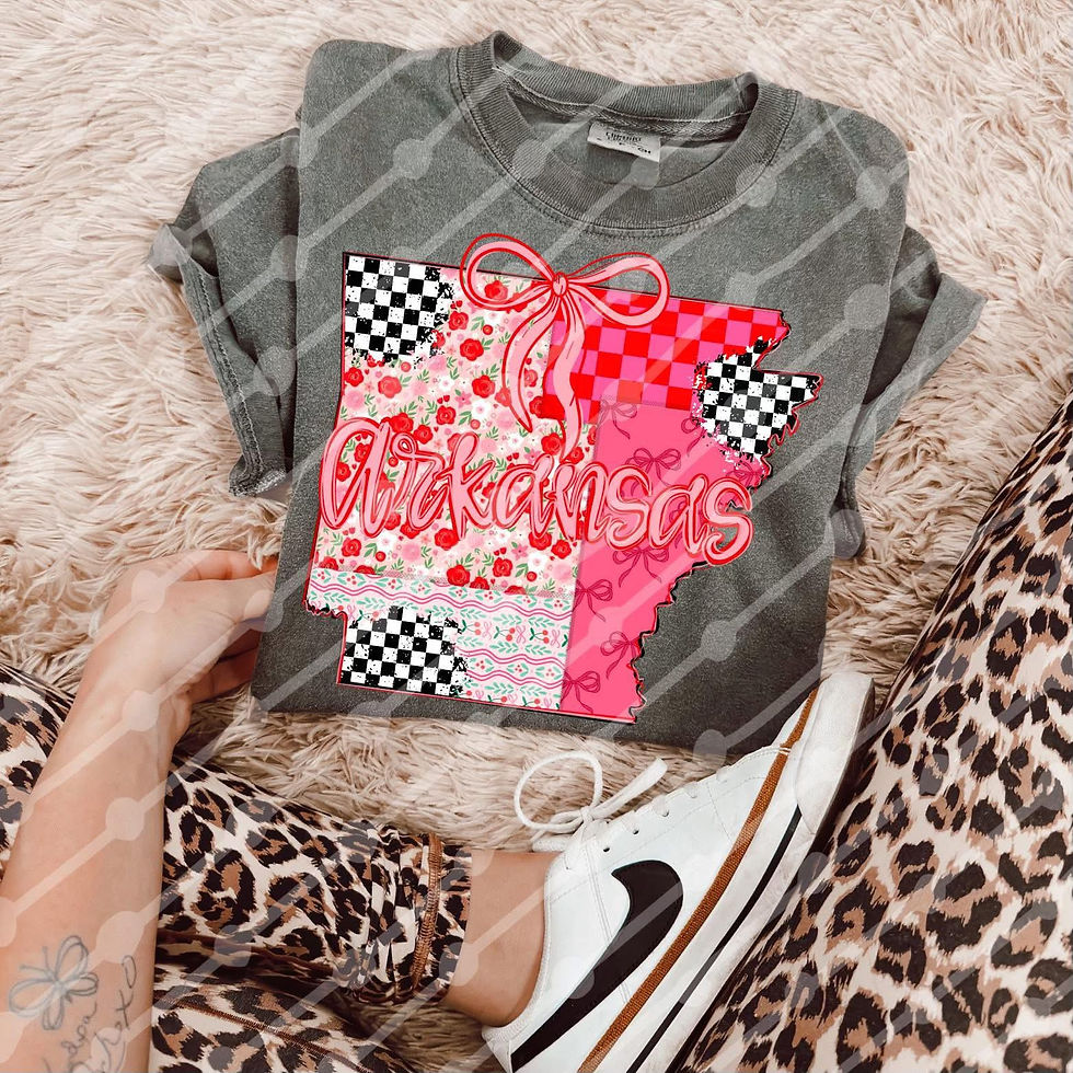 Coquette Hot Pink State Design