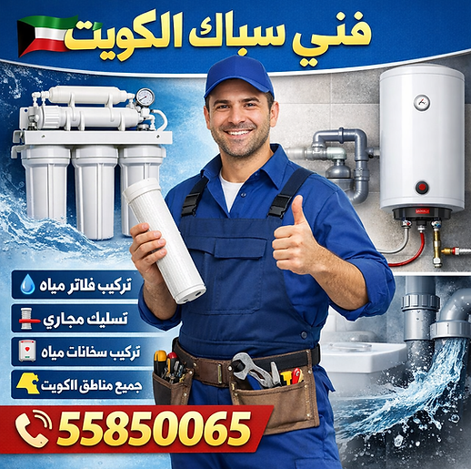 فني سباك الكويت