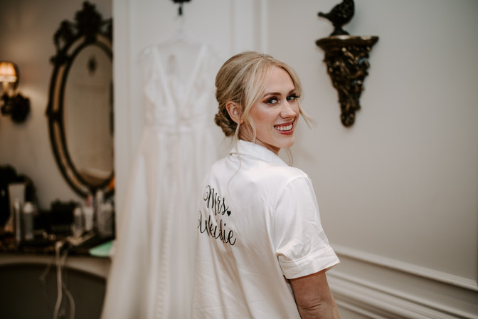 unconventional bride and groom at Cathedral of Christ the King Catholic wedding photos in Buckhead, Georgia