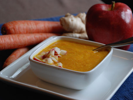 Carrot Apple Ginger Soup