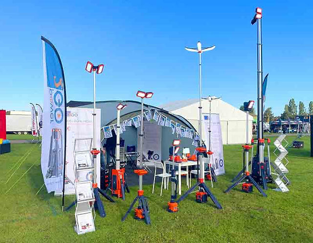 Power-2Go flying the flax at Plantworx