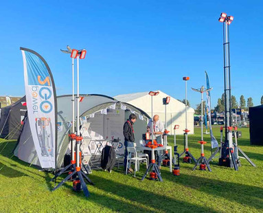 Power-2Go enjoying the sunshine at Plantworx