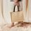 Miniature : Sac shopping en toile de jute
