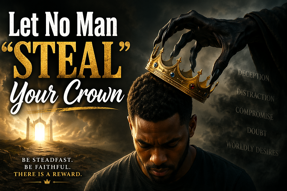 Let No Man “Steal” Your Crown