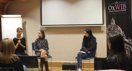 Entrepreneurship Panel: Anna Gross and Serena Guen share their wisdom