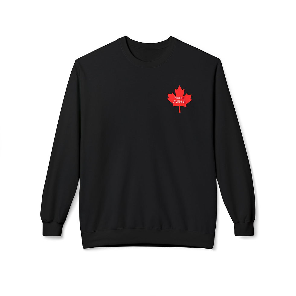 Thumbnail: Maple Tree Unisex Midweight Softstyle Fleece Crewneck Sweatshirt