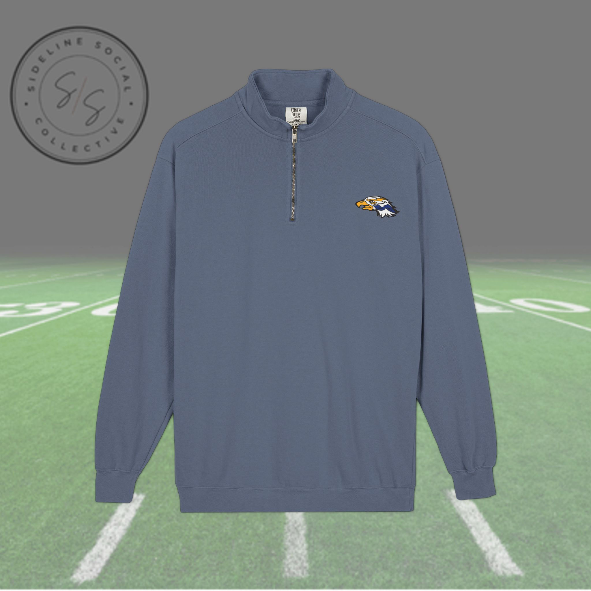 Unisex Adult Quarter-Zip Sweatshirt