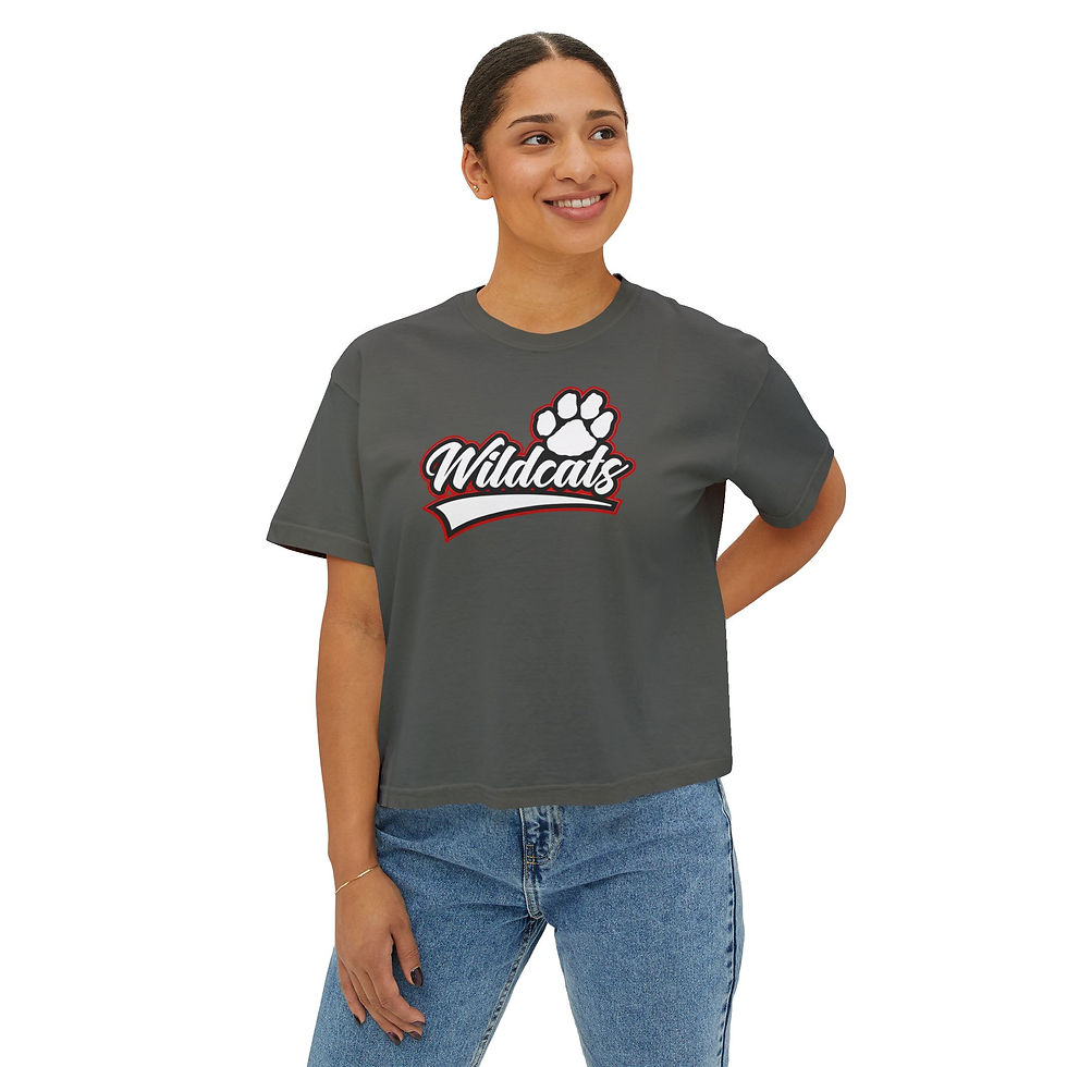 Thumbnail: Wildcats Women's Boxy Tee
