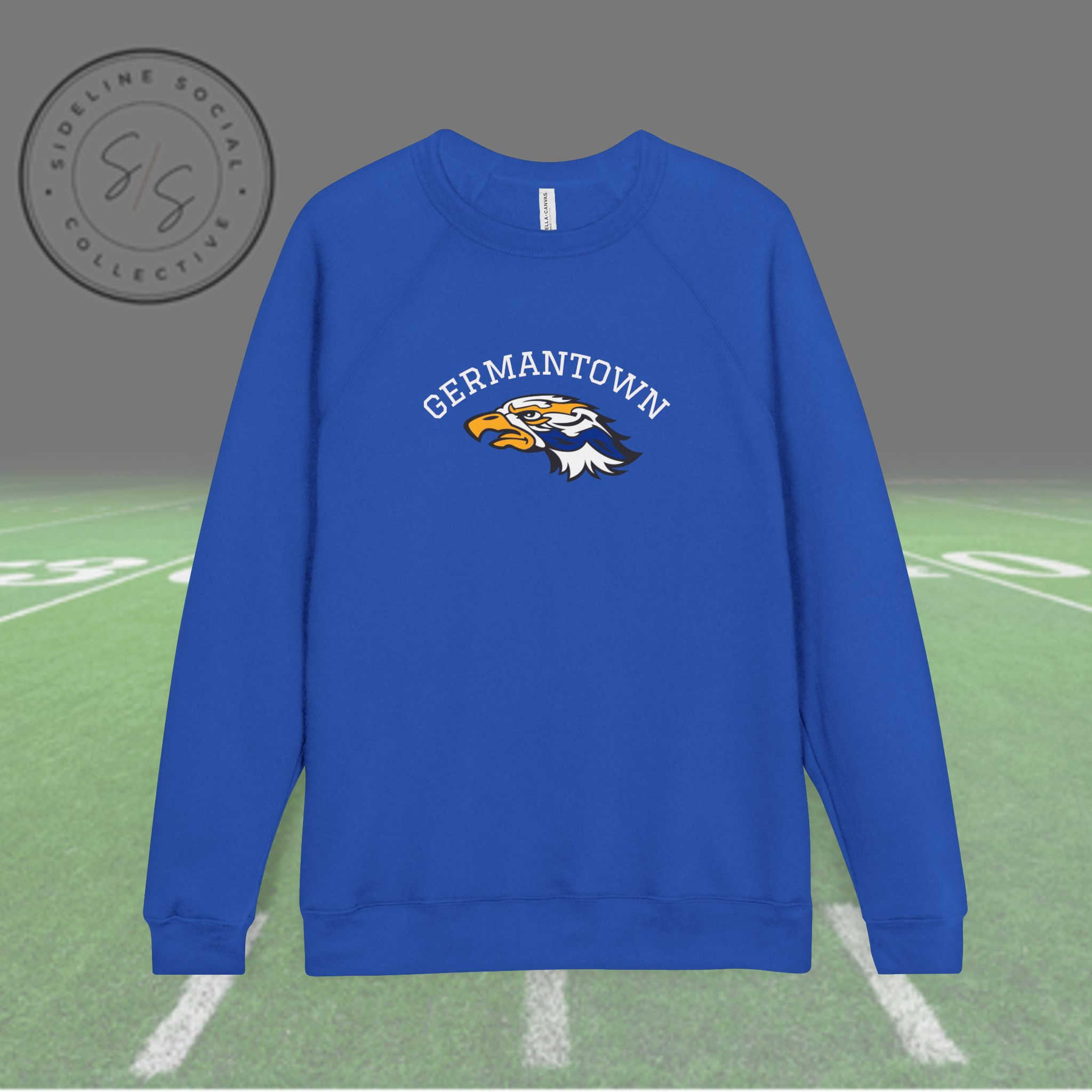 Unisex Sponge Fleece Raglan Sweatshirt