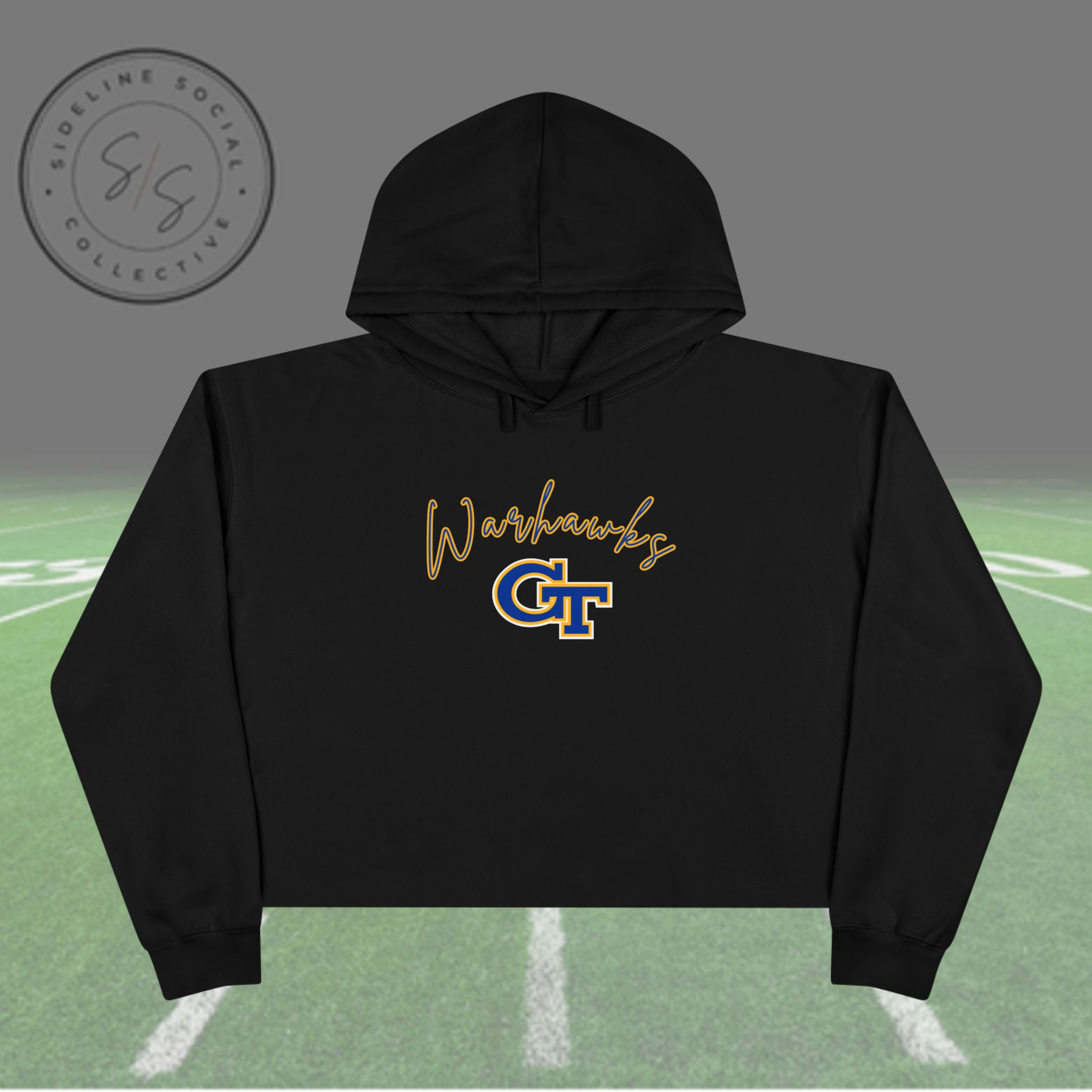 Warhawks Women's Crop Hoodie