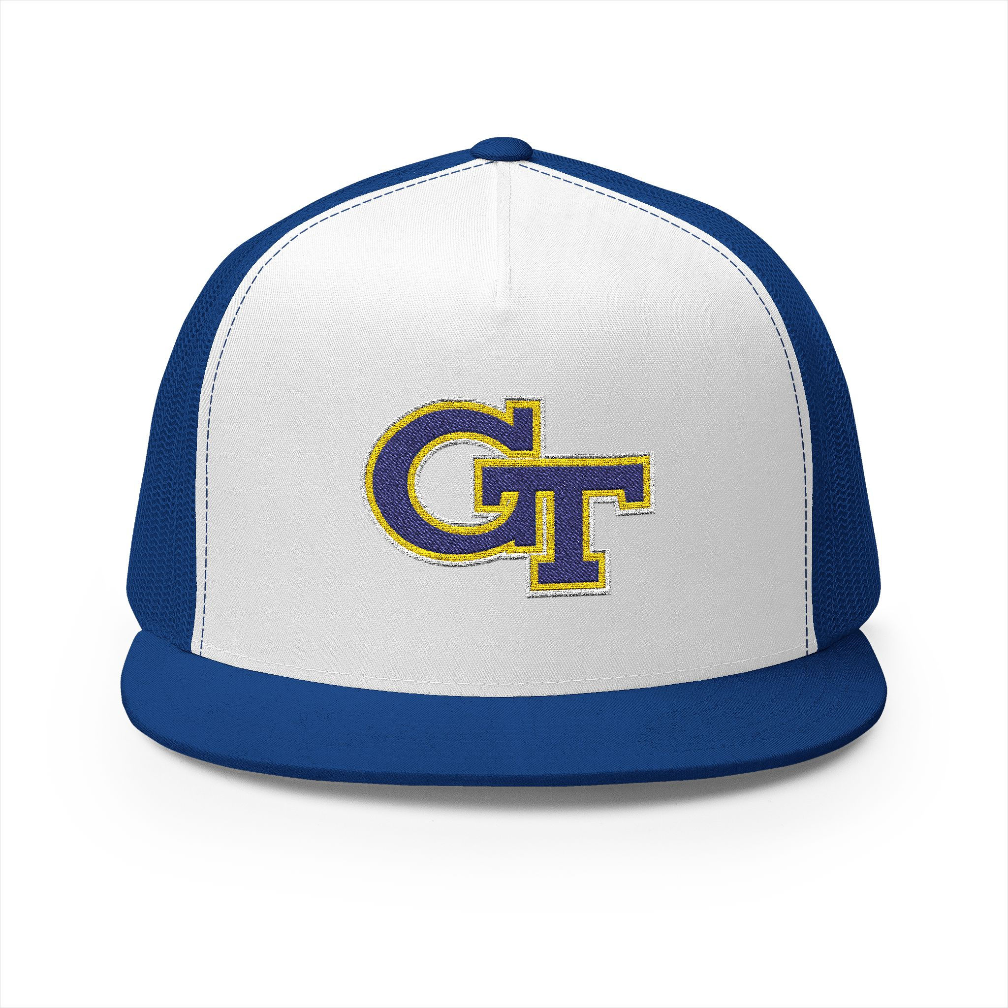 GT 5 Panel Trucker Cap (Embroidery)