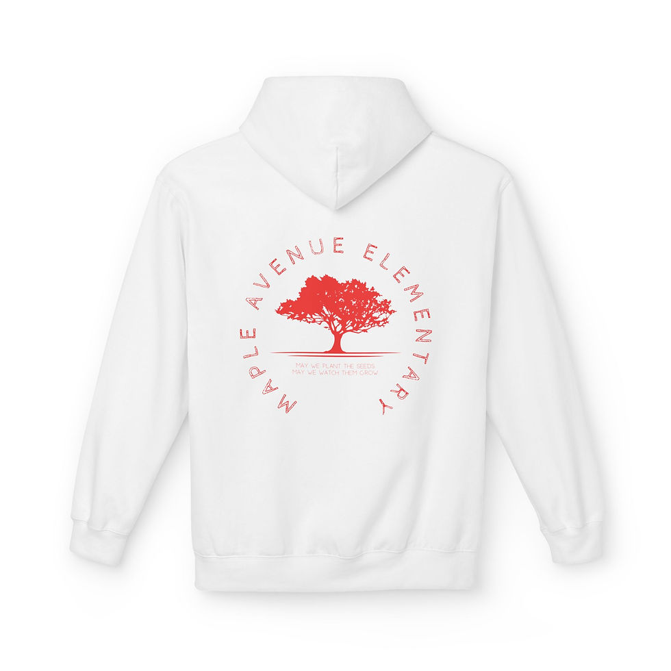Thumbnail: Maple Unisex Midweight Softstyle Fleece Hoodie