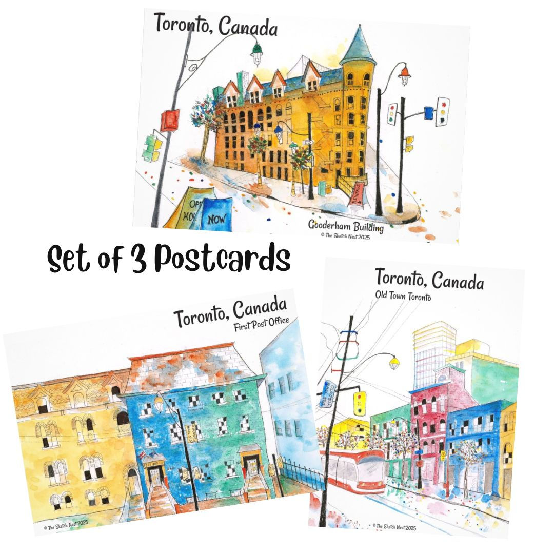 Old Town Toronto Postcard Set