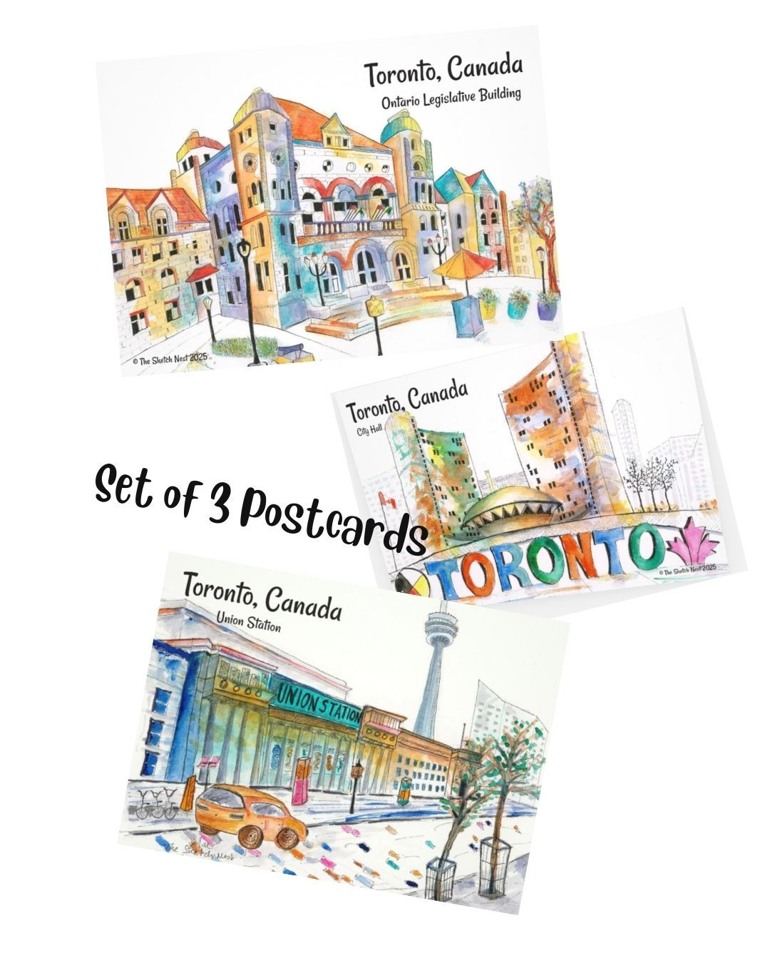 Toronto Icons Postcard Set