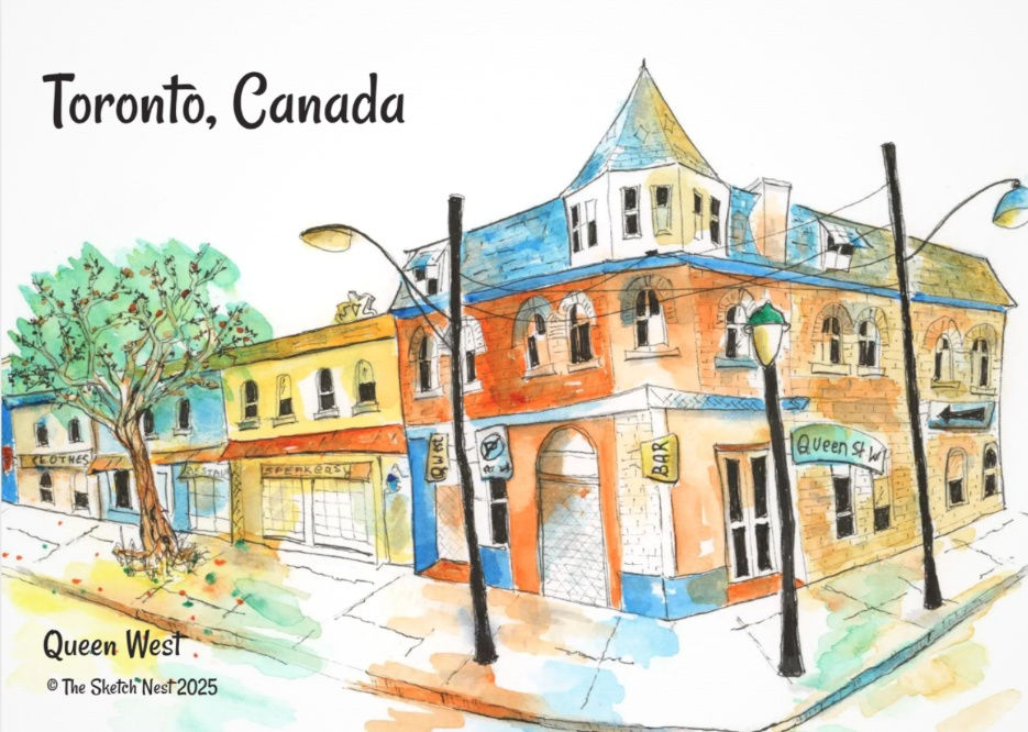 Thumbnail: Toronto Westside Vibes Postcard Set