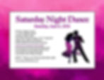 Saturday Night Dance with Tango and Rumba Classes
