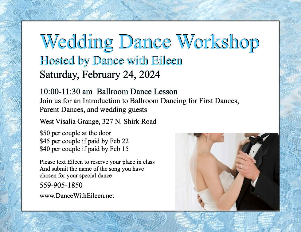 Wedding Dance Workshop