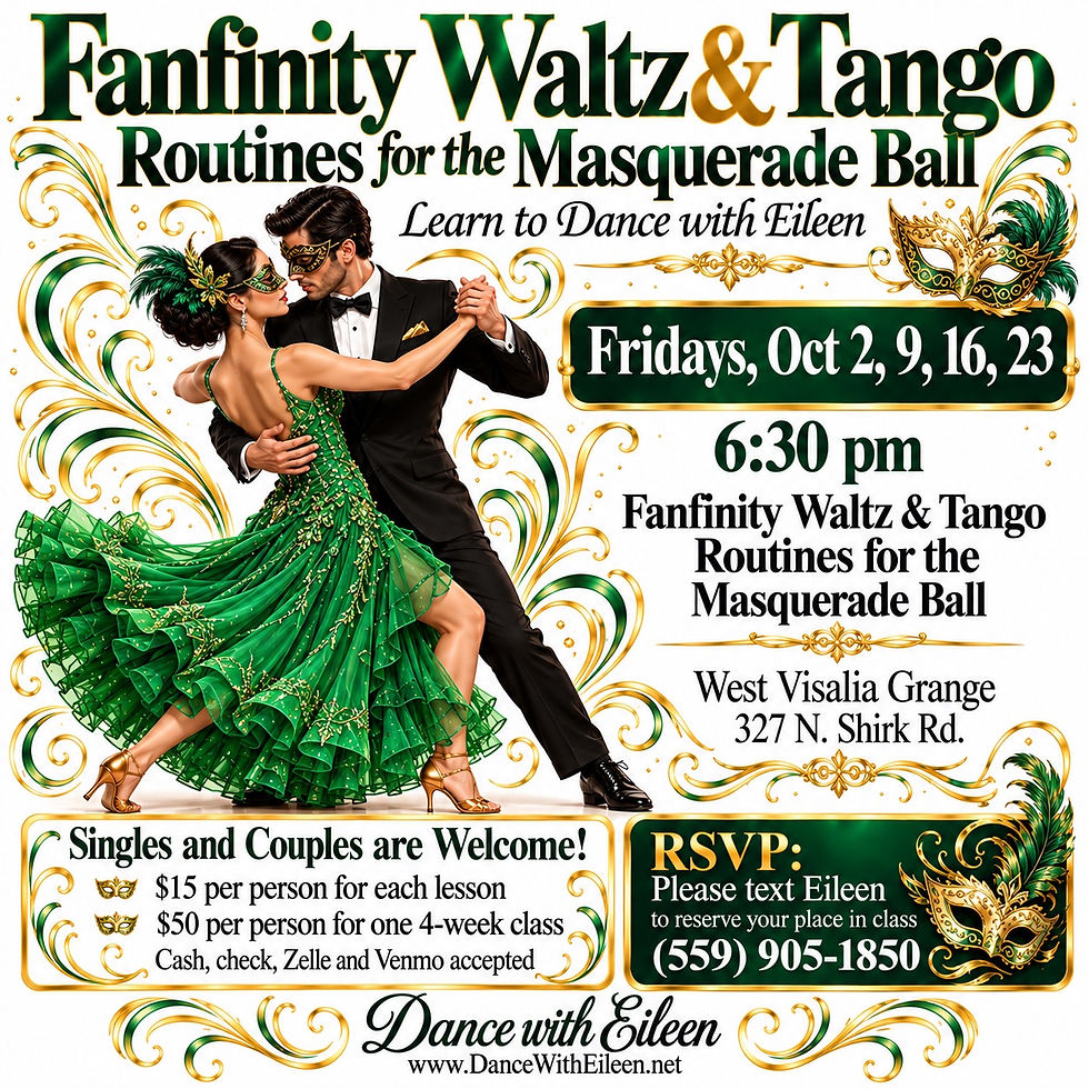 Fanfinity-Con Waltz and Tango Routines