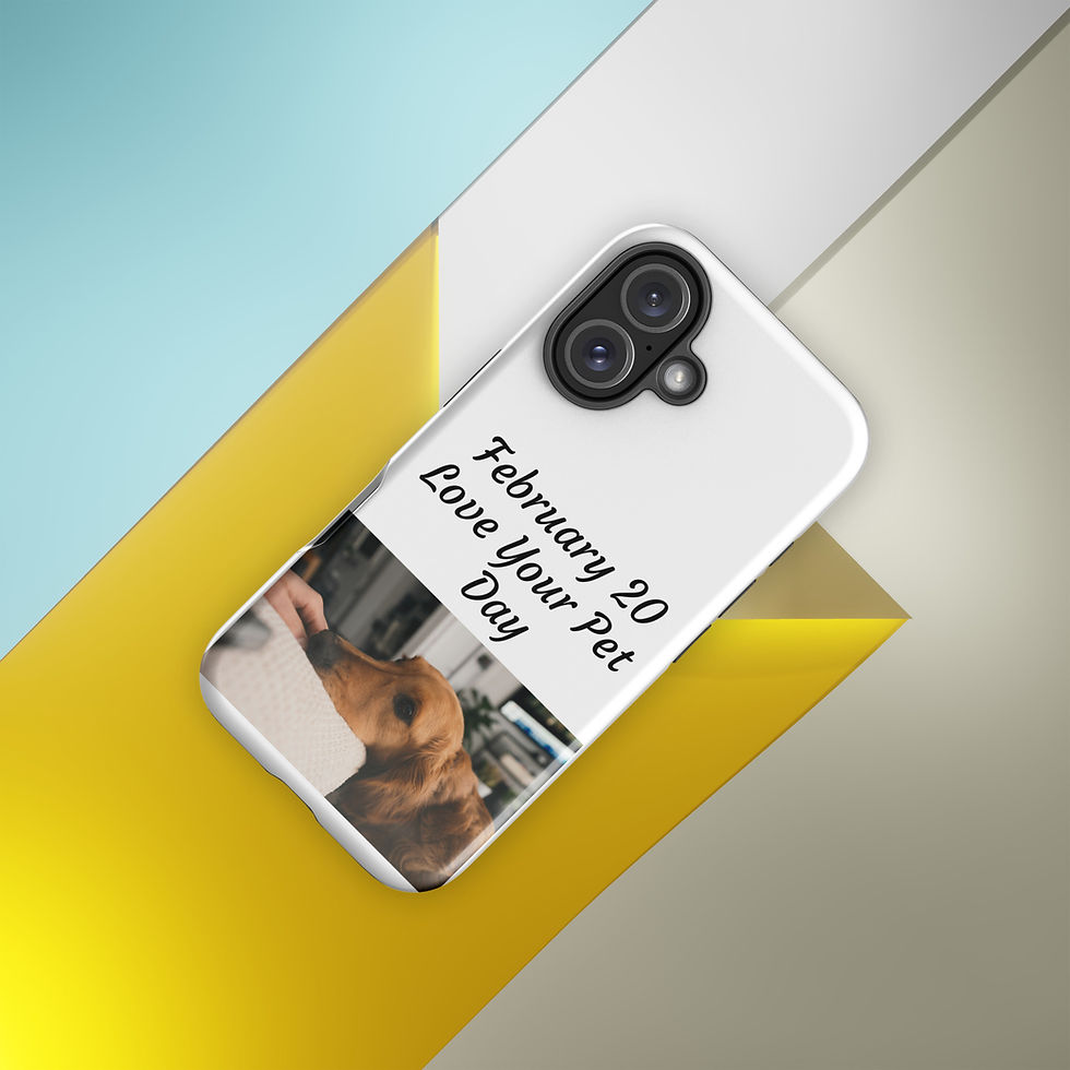 Thumbnail: Tough Case for iPhone® February 20 Love Your Pet Day