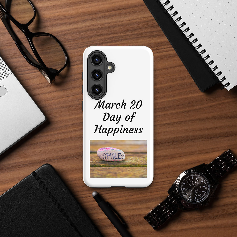 Thumbnail: Tough case for Samsung® March 20 Day of Happiness