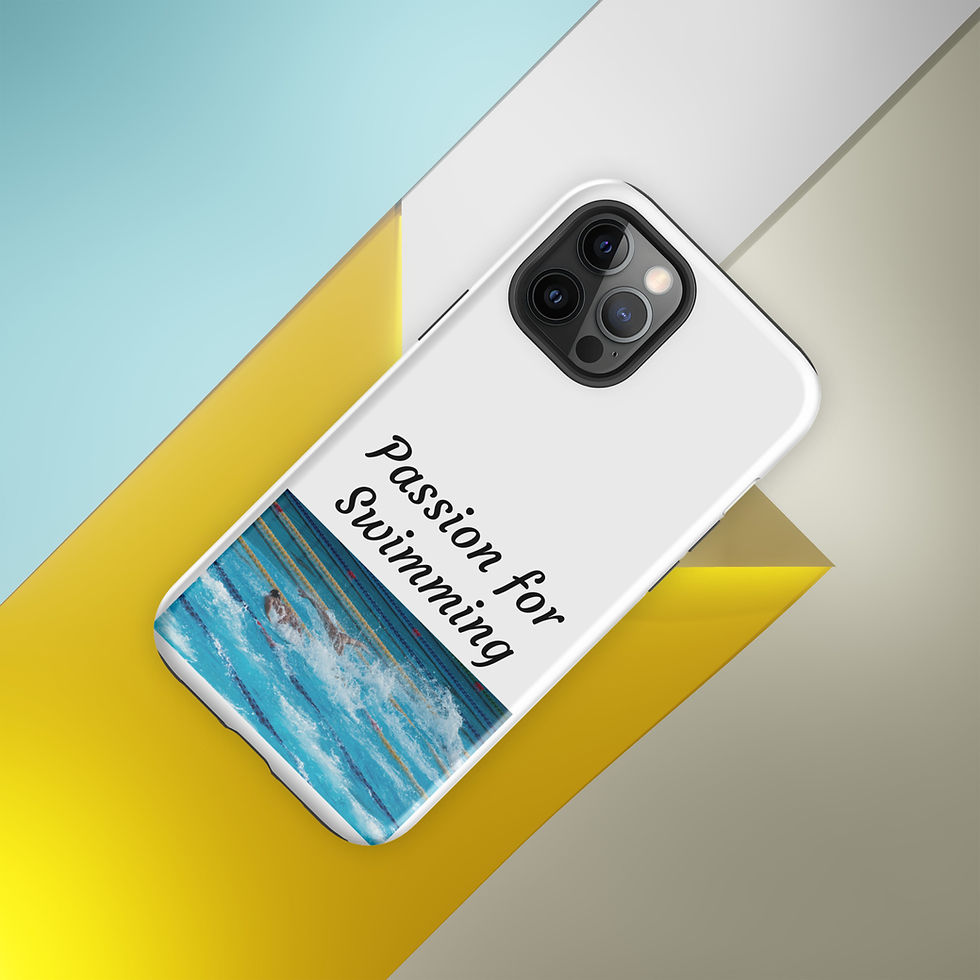 Thumbnail: Tough Case for iPhone® Passion for Swimming