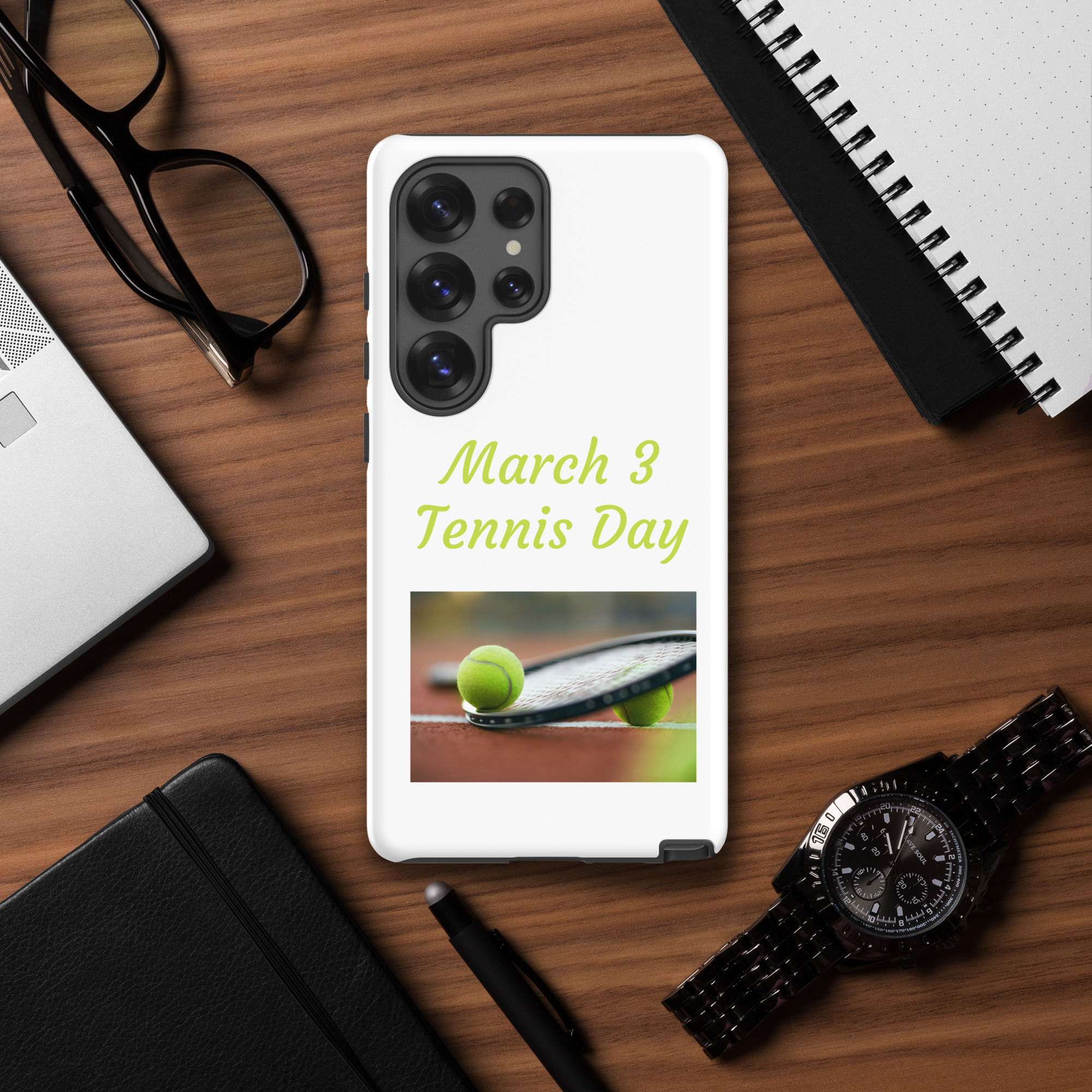 Tough case for Samsung® March 3 Tennis Day