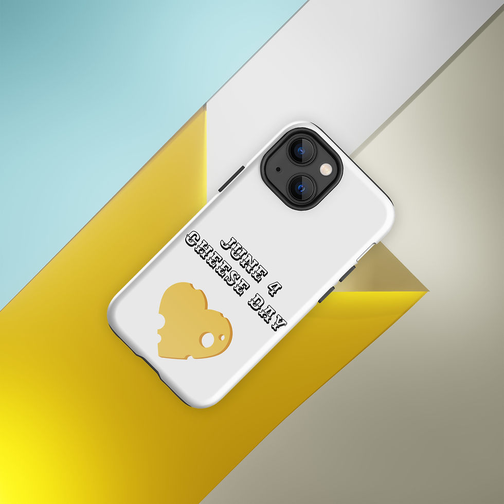Thumbnail: Tough Case for iPhone June 4 Cheese Day