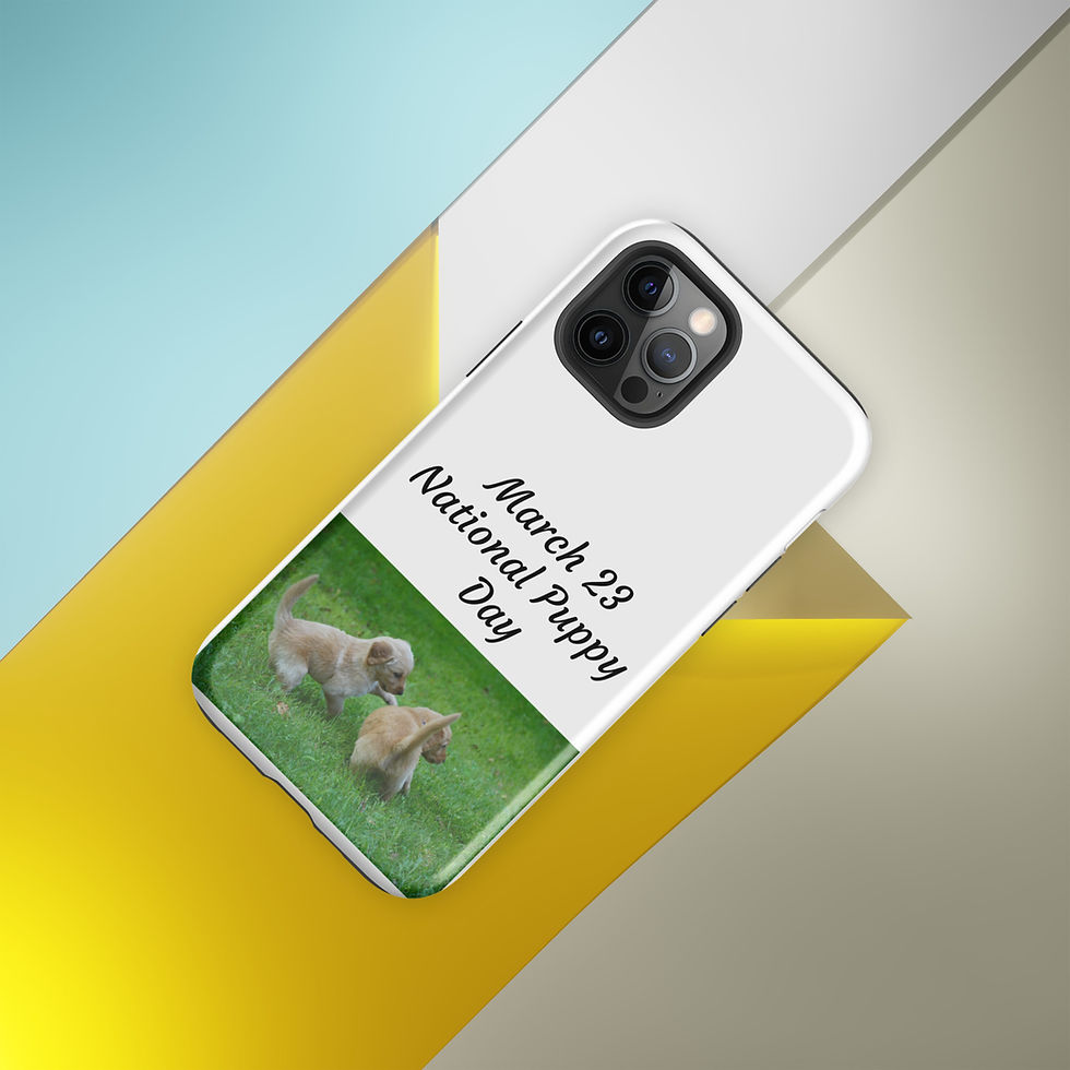 Thumbnail: Tough Case for iPhone® March 23 National Puppy Day