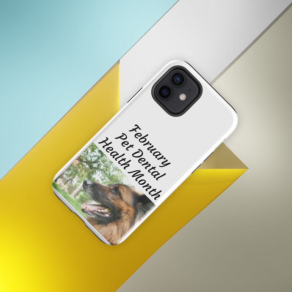 Thumbnail: Tough Case for iPhone® February Pet Dental Health Month