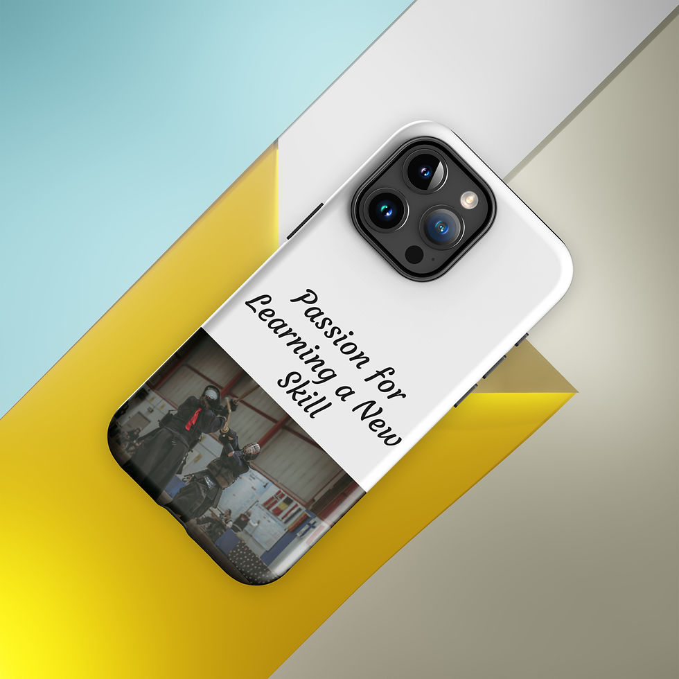 Thumbnail: Tough Case for iPhone® Passion for Learning a New Skill