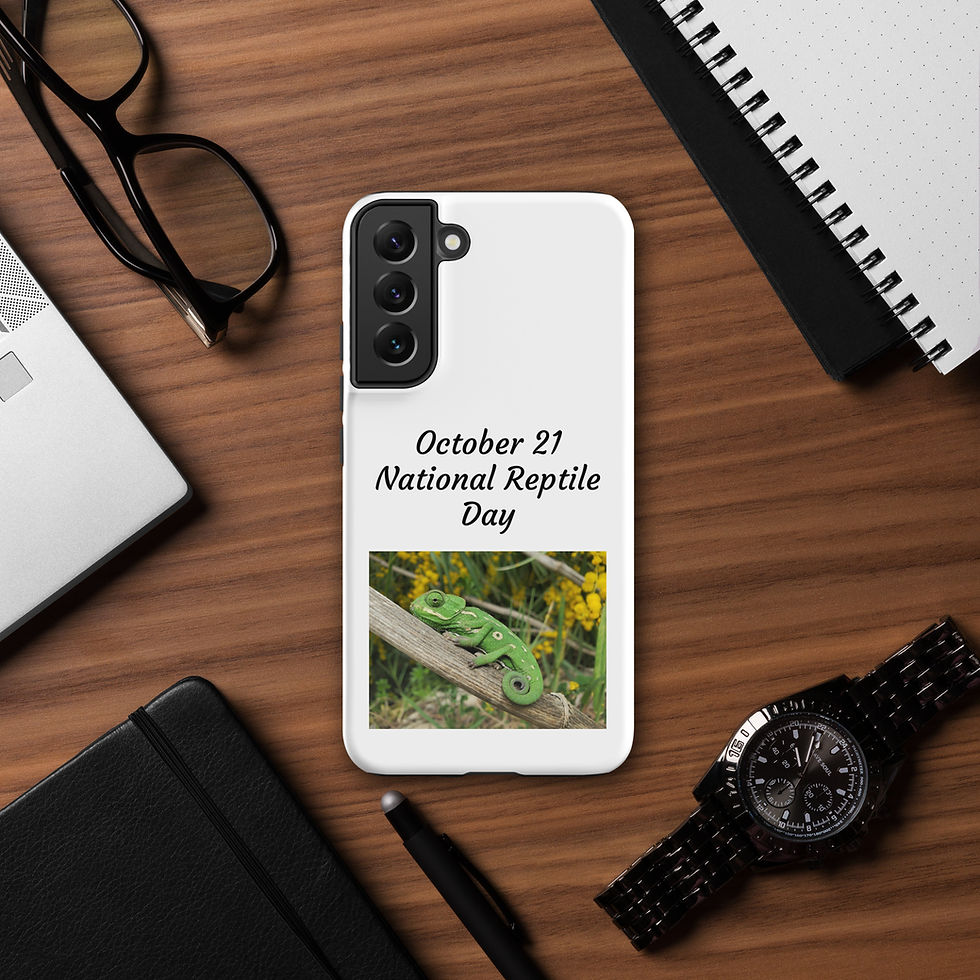 Thumbnail: Tough case for Samsung® October 21 National Reptile Day
