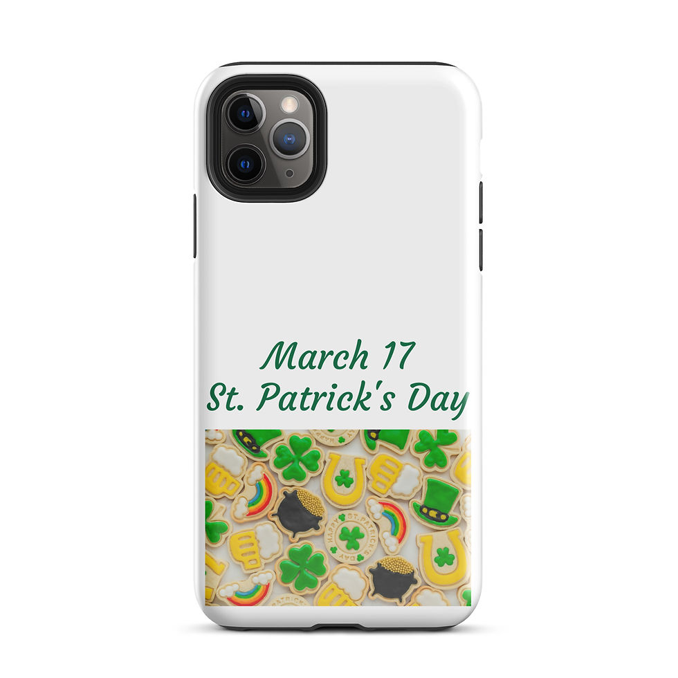 Thumbnail: Tough Case for iPhone® March 17 St. Patrick's Day