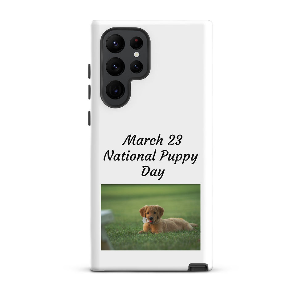 Thumbnail: Tough case for Samsung® March 23 National Puppy Day