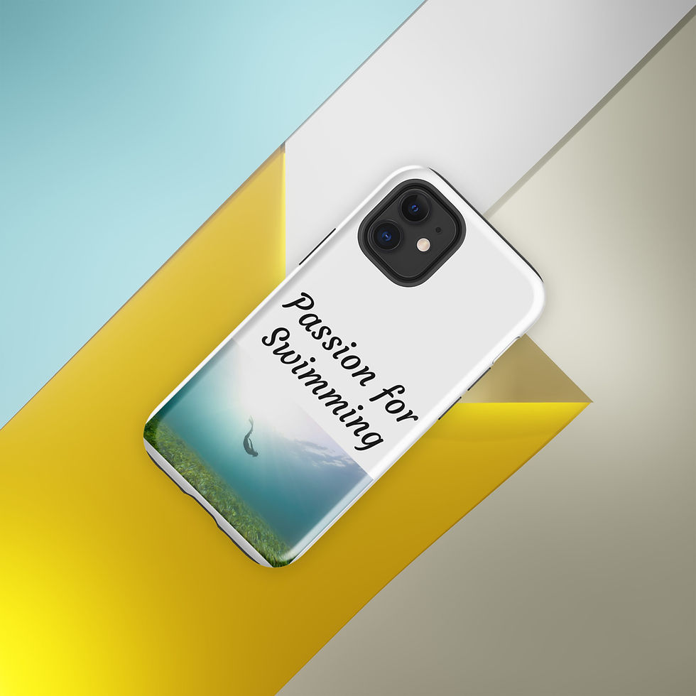 Thumbnail: Tough Case for iPhone® Passion for Swimming
