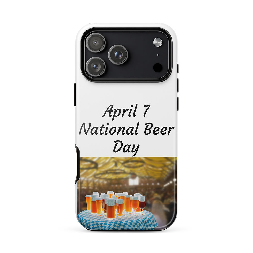 Thumbnail: Tough Case for iPhone® April 7 National Beer Day