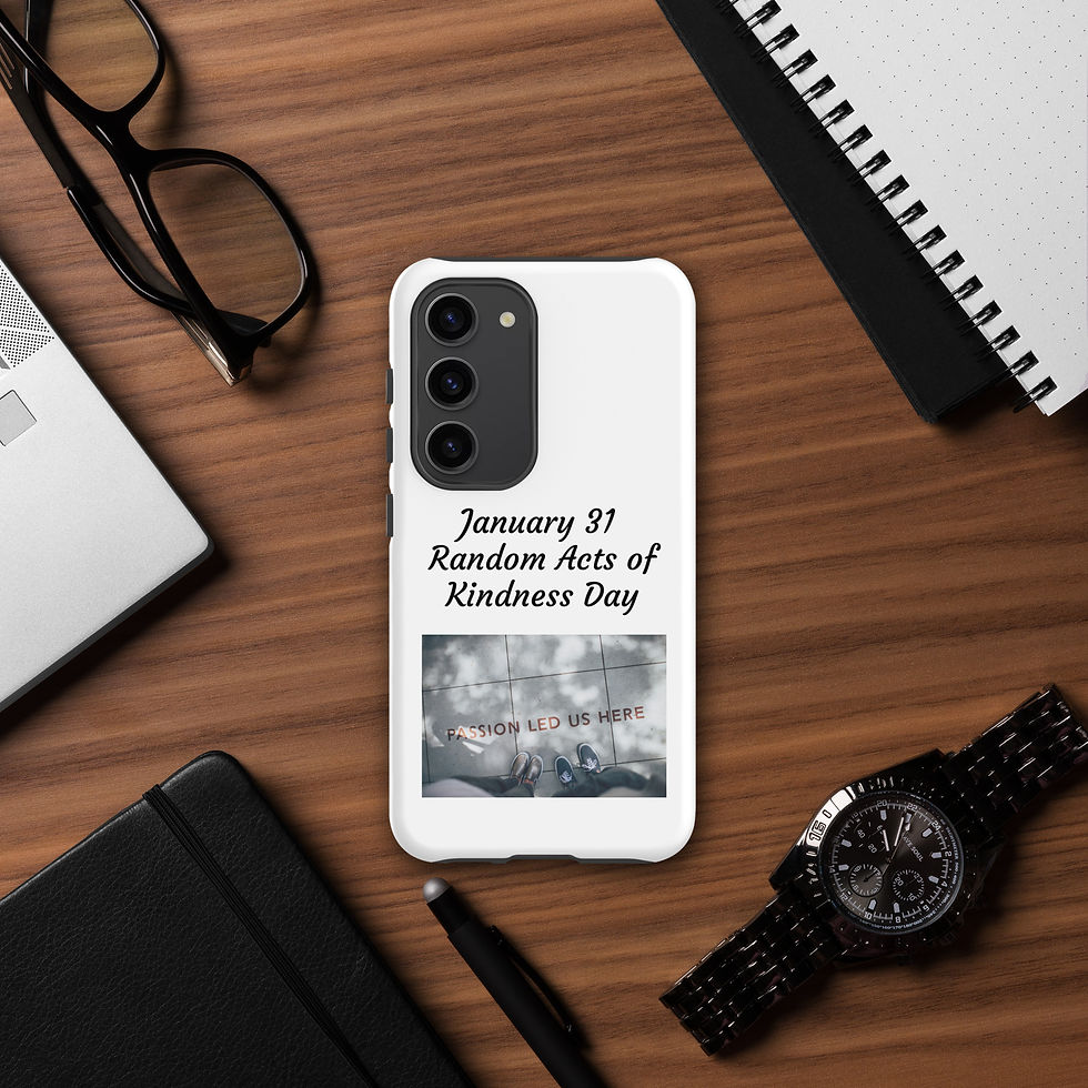 Thumbnail: Tough case for Samsung® January 31 Random Acts of Kindness Day
