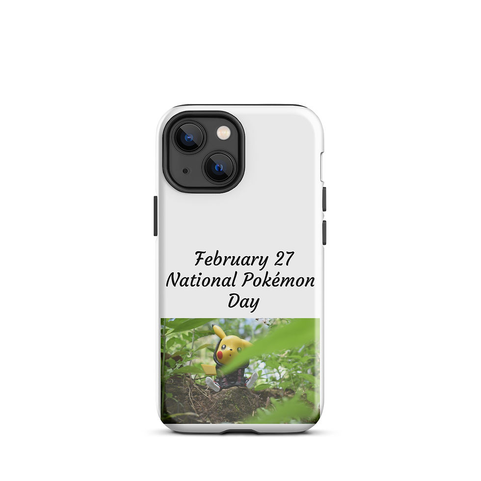 Thumbnail: Tough Case for iPhone® February 27 National Pokémon Day