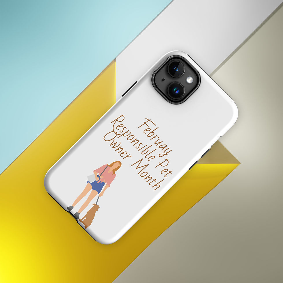 Thumbnail: Tough Case for iPhone® February responsible Pet Owner Month