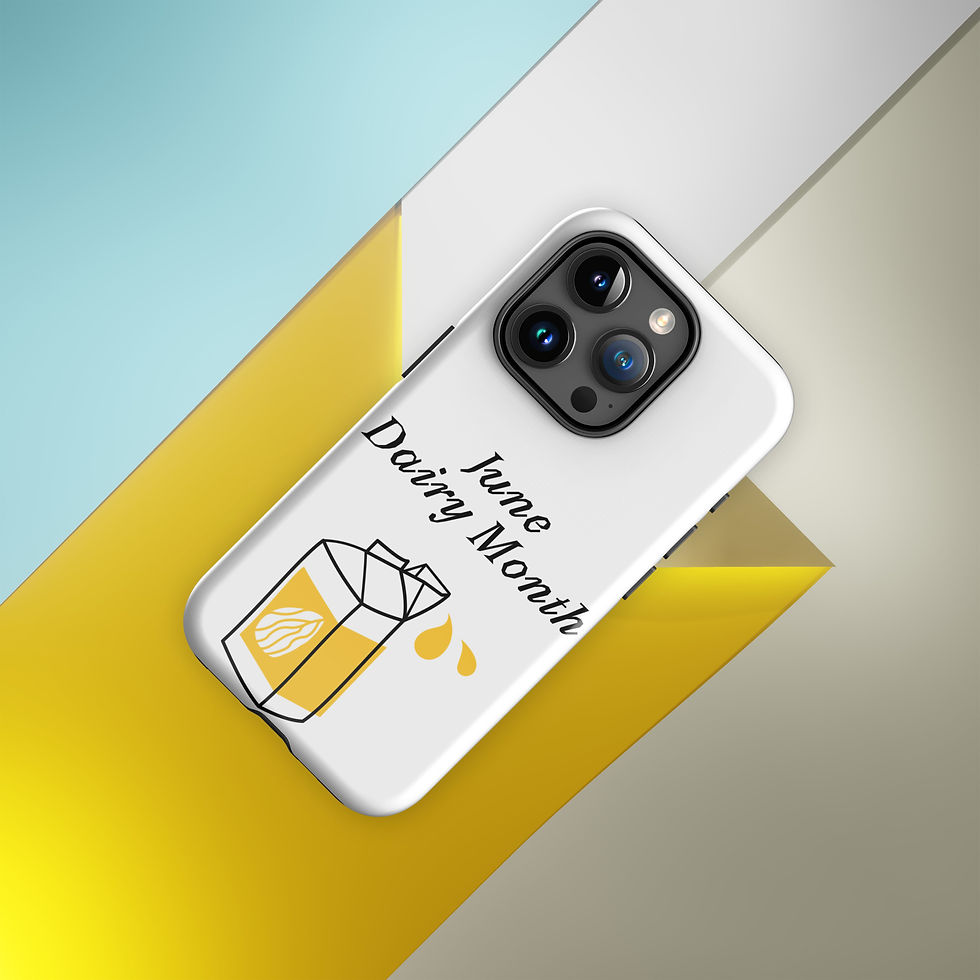 Thumbnail: Tough Case for iPhone® June Dairy Month